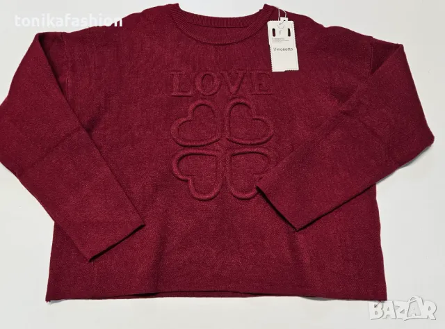 Дамски овърсайз пуловер , снимка 2 - Блузи с дълъг ръкав и пуловери - 48613173