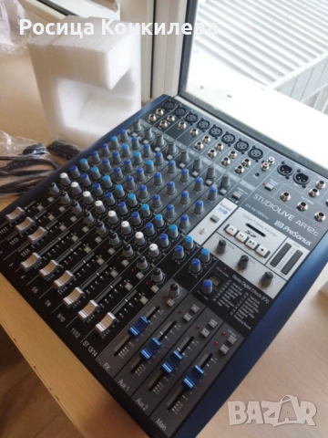 Пулт PreSonus StudioLive AR12c, снимка 5 - Ресийвъри, усилватели, смесителни пултове - 53032185