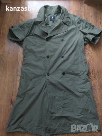 G-STAR HIGH TRENCH SHORT SLEEVE DRESS WMN - страхотна дамска рокля М, снимка 7 - Рокли - 49262933