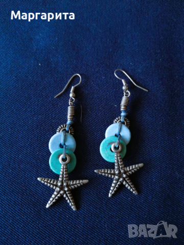 Обеци от различни материали , снимка 2 - Обеци - 44820053