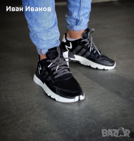  маратонки  Adidas Nite Jogger номер 45,5-46, снимка 4 - Маратонки - 37813500