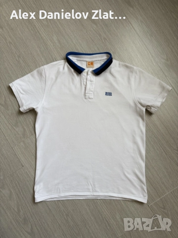 Мъжка поло тениска Hugo Boss Orange (По етикет XL / отговаря на S/M)