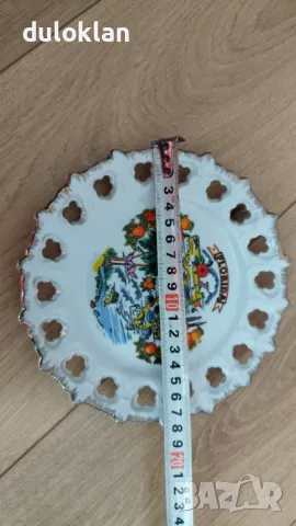 Красива декоративна чиния от Флорида САЩ., снимка 2 - Други ценни предмети - 47352569