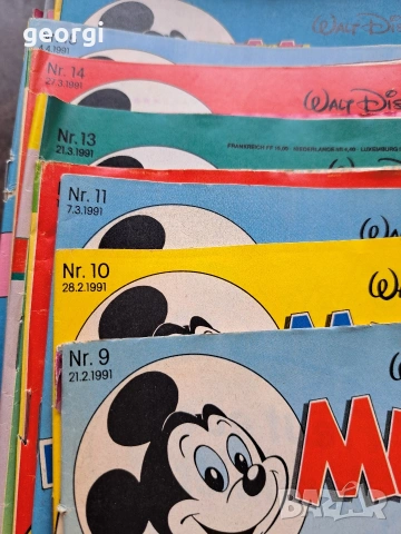 колекция комикси Micky Maus Walt Disney на немски език 35/6 , снимка 10 - Колекции - 54078373