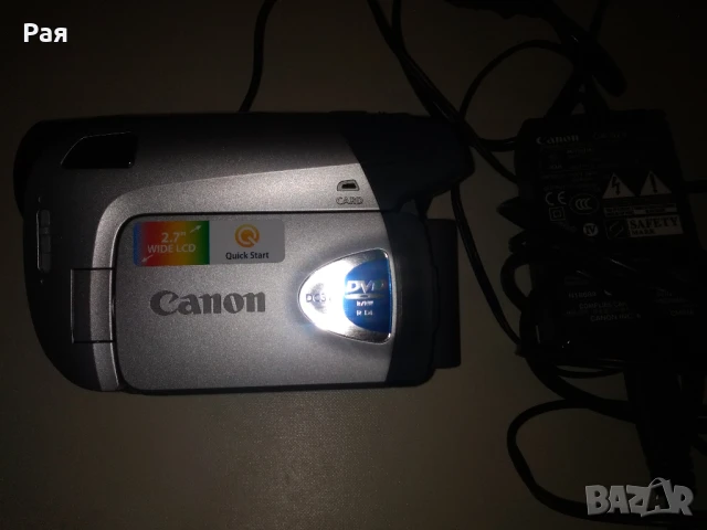 Цифрова видеокамера Canon DC311, снимка 14 - Камери - 50711996