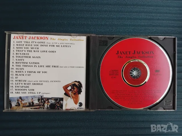 Janet Jackson – The Singles Collection - матричен диск музика, снимка 2 - CD дискове - 56082869