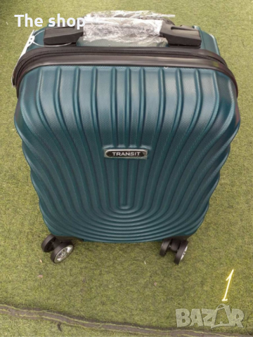 Стилен куфар с колелца за ръчен багаж с твърдо покритие 40/30/20 см, (001) - 10 цвята