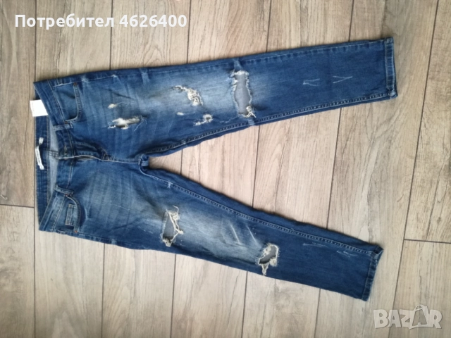 Продавам чисто нови тъмно-сини дънки, снимка 3 - Дънки - 52099771