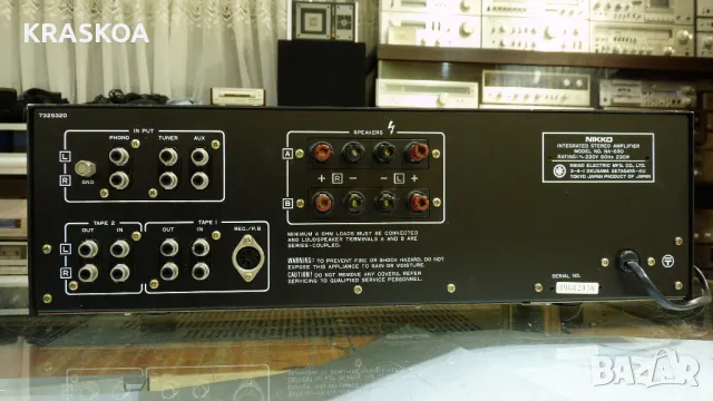 NIKKO NA-690, снимка 7 - Ресийвъри, усилватели, смесителни пултове - 47693518