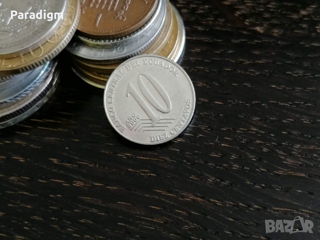 Mонета - Еквадор - 10 центавос | 2000г.