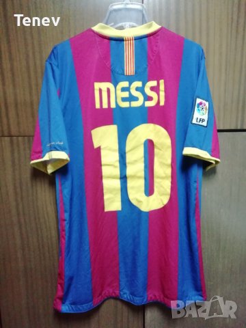 Barcelona Lionel Messi Nike 2010/2011 оригинална тениска фланелка Барселона Меси размер L, снимка 1 - Тениски - 42915842