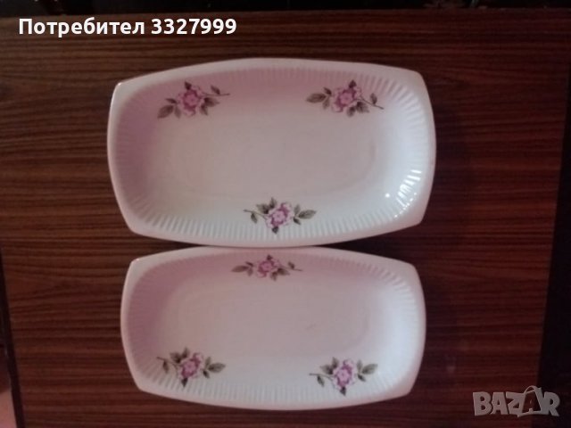 Стара Порцеланова чиния, снимка 4 - Чинии - 39957469