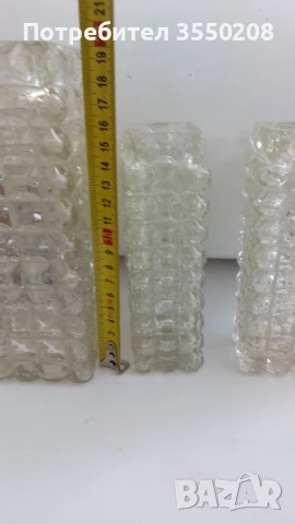 Ваза, стъкло, снимка 3 - Вази - 50663796