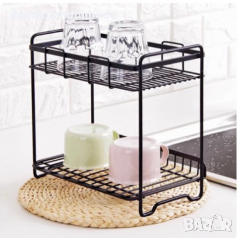 Метален стелаж, 30x25x29.5 сантиметра, снимка 2 - Етажерки - 33744874