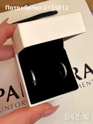 Пандора обеци Pandora , снимка 6 - Обеци - 50424494