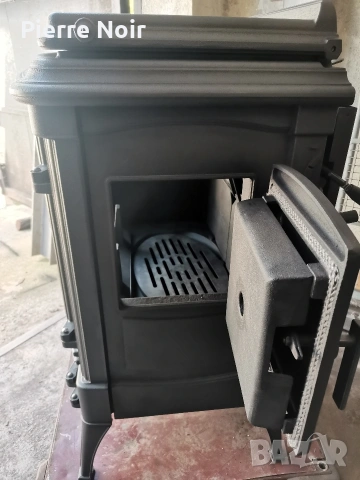 Чугунена печка / камина на дърва 16kW , снимка 9 - Отоплителни печки - 53013088