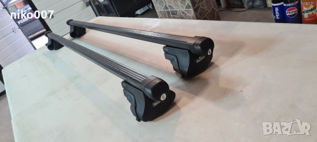 NOTAUTO-THULE 120см-УНИВЕРСАЛНИ-греди-рейки-релси за куфар-багажник-автобокс, снимка 3 - Аксесоари и консумативи - 51642965