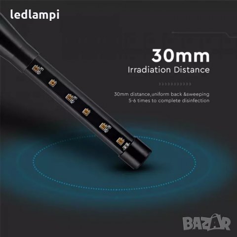 Портативна LED UV Лампа За Дезинфекция 14W, снимка 7 - Други - 29191129