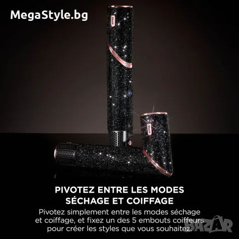 Мултифункционален сешоар и стайлър Shark FlexStyle 5-in-1 Air Styler, снимка 7 - Сешоари - 55816691
