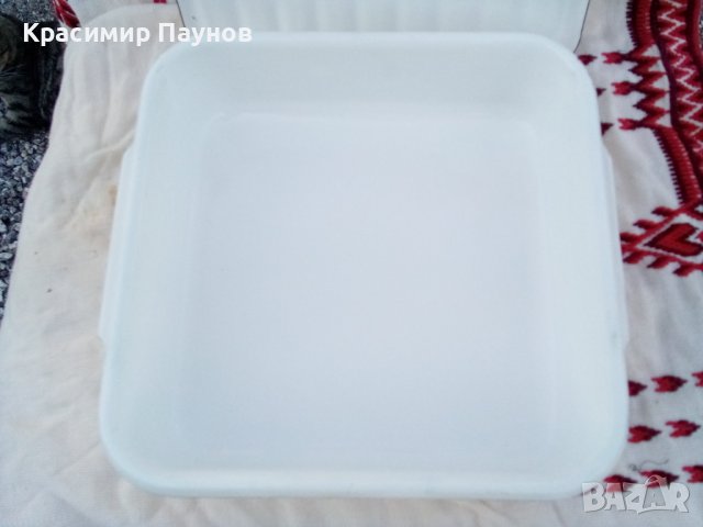 Емайлирана тавичка Соц.период  ,,Оборище " 1981, снимка 3 - Съдове за готвене - 37821458