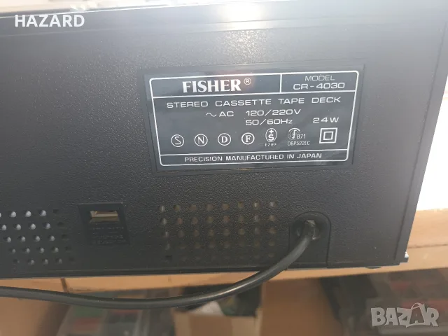 Fisher CR-4030 sen-alloy head, снимка 5 - Декове - 56412015