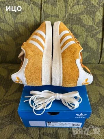 Нови велурени маратонки adidas Originals Gazelle, снимка 3 - Маратонки - 52233750
