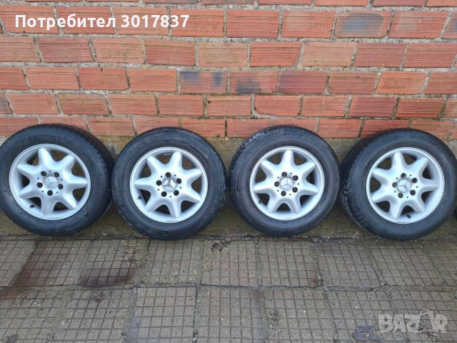 джанти със гумите 