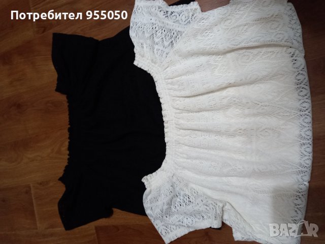 Дамски блузки с къс ръкав H&M