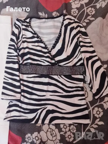 Лот от клин с еластична блуза , снимка 4 - Клинове - 48883348