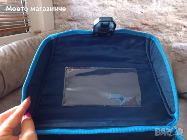 Ученическа раница за момче Herlitz Loop – Jet с твърд гръб и стабилно дъно, снимка 4 - Раници - 52391066