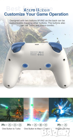 Контролер PXN-P50L за Switch и PC, снимка 9 - Аксесоари - 44693660