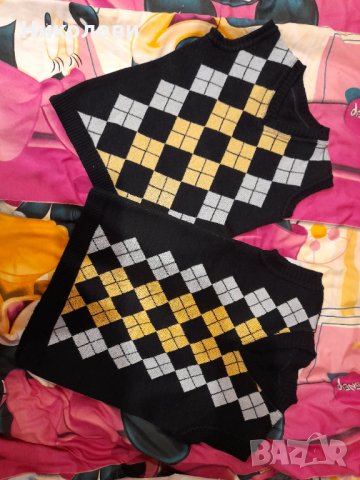 2броя пуловери униформа ОУ," Любен Каравелов " Русе