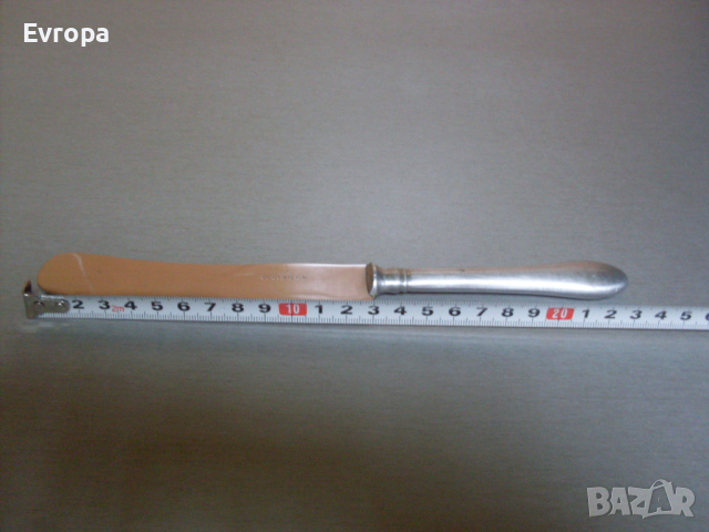 Стар нож за мазане на Солинген., снимка 3 - Прибори за хранене, готвене и сервиране - 44649285