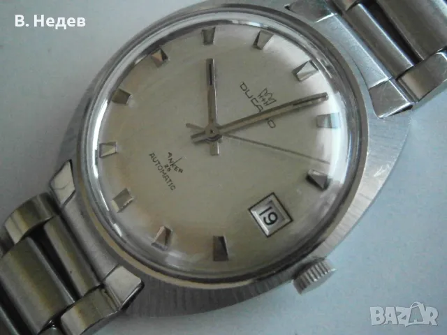 DUCADO Anker, Automatic, case 35mm 25 j, cal. 1381, Germany, ТОП!, снимка 3 - Мъжки - 46412527