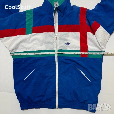 Спортно Горнище Puma Vintage Размер L, снимка 3 - Спортни дрехи, екипи - 53925584