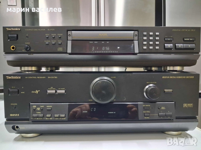 ресийвър technics sa dx 750