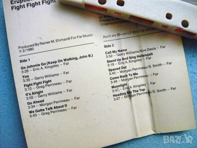 Boney M, Eruption - аудио касети, снимка 5 - Аудио касети - 50337447