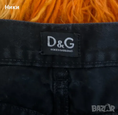 D&G-къса дънкена пола, снимка 4 - Поли - 49403478