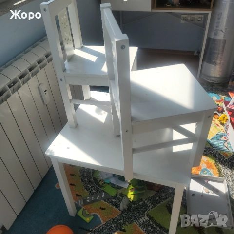 Детска масичка със столчета 2 бр., снимка 2 - Мебели за детската стая - 54172823