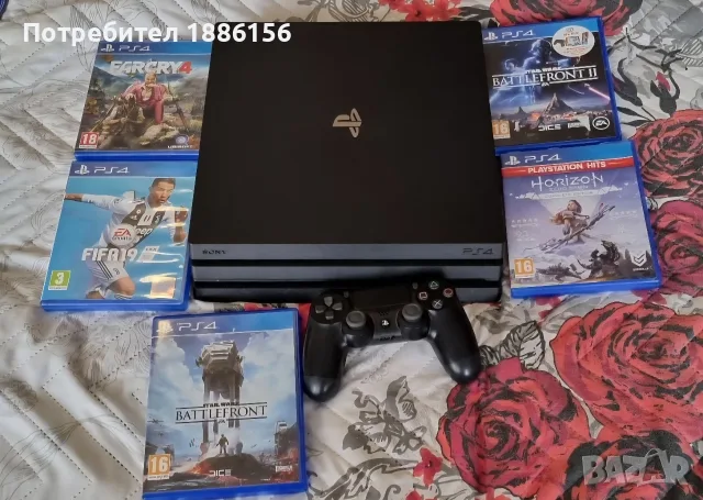 Playstation 4 pro перфектно състояние, снимка 8 - PlayStation конзоли - 56124727