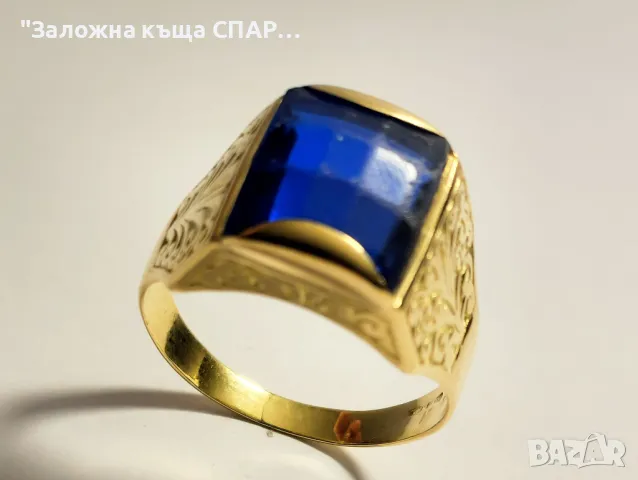  Златен пръстен-12.03 гр., снимка 2 - Пръстени - 49095349