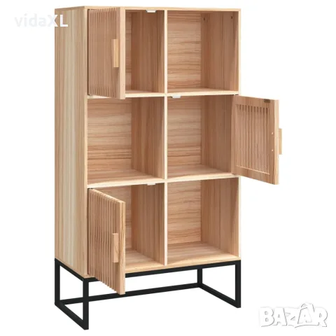 vidaXL Висок шкаф, 70x35x125 см, инженерно дърво, снимка 4 - Шкафове - 56147236
