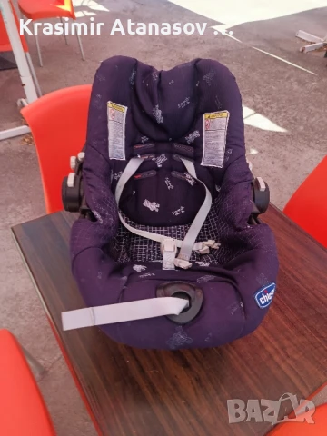 Детско столче CHICCO, снимка 2 - Столчета за кола и колело - 51103043