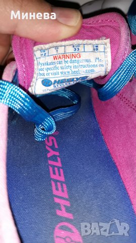 Кецове с колелца HEELYS , снимка 4 - Детски маратонки - 30963631