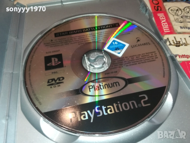 SONY PS2 GAME-STAR WARS 2711250928, снимка 7 - Игри за PlayStation - 52557460