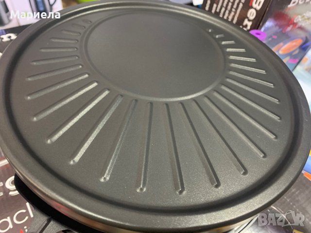 Раклет грил с Аксесоари 800W / Мини Раклет за 6 човека, снимка 9 - Скари - 44195898