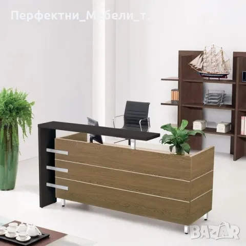 Конферентна маса,заседателна маса  240x130x75cm-доставка до 1 седмица!състарен дъб/черен, снимка 3 - Работни маси и бюра - 49739664