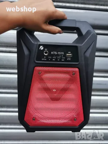 ПРОМО!! Преносима Тонколона с 6,5 инчов говорител и микрофон, снимка 1