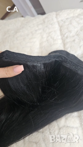 100% Естествена коса, снимка 5 - Аксесоари за коса - 54281072