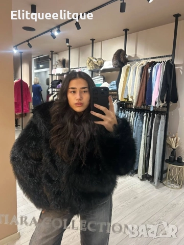 пухено палто , снимка 11 - Палта, манта - 52259813